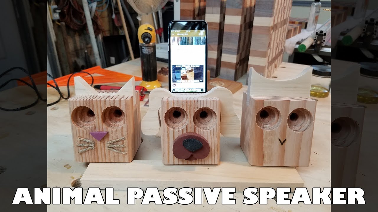 Animal Phone Passive Speaker