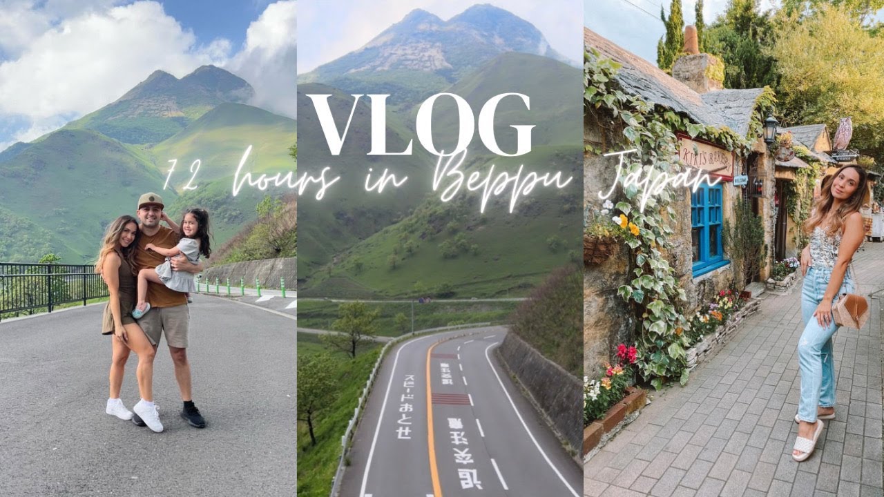 72 HOURS IN BEPPU/ YUFU JAPAN | Explore Japans Beautiful Country Side With Us! + Japan Drone Footage