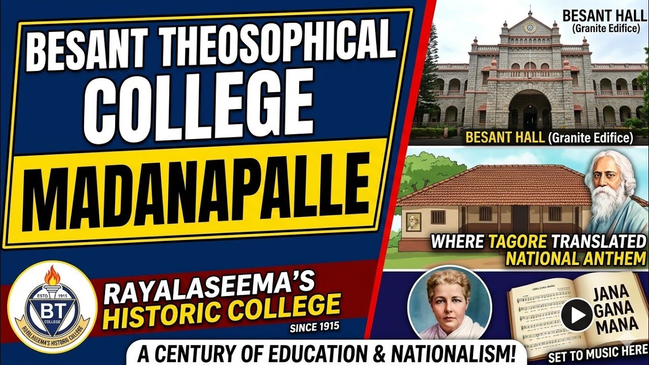 Besant Theosophical College Madanapalle Annamayya 