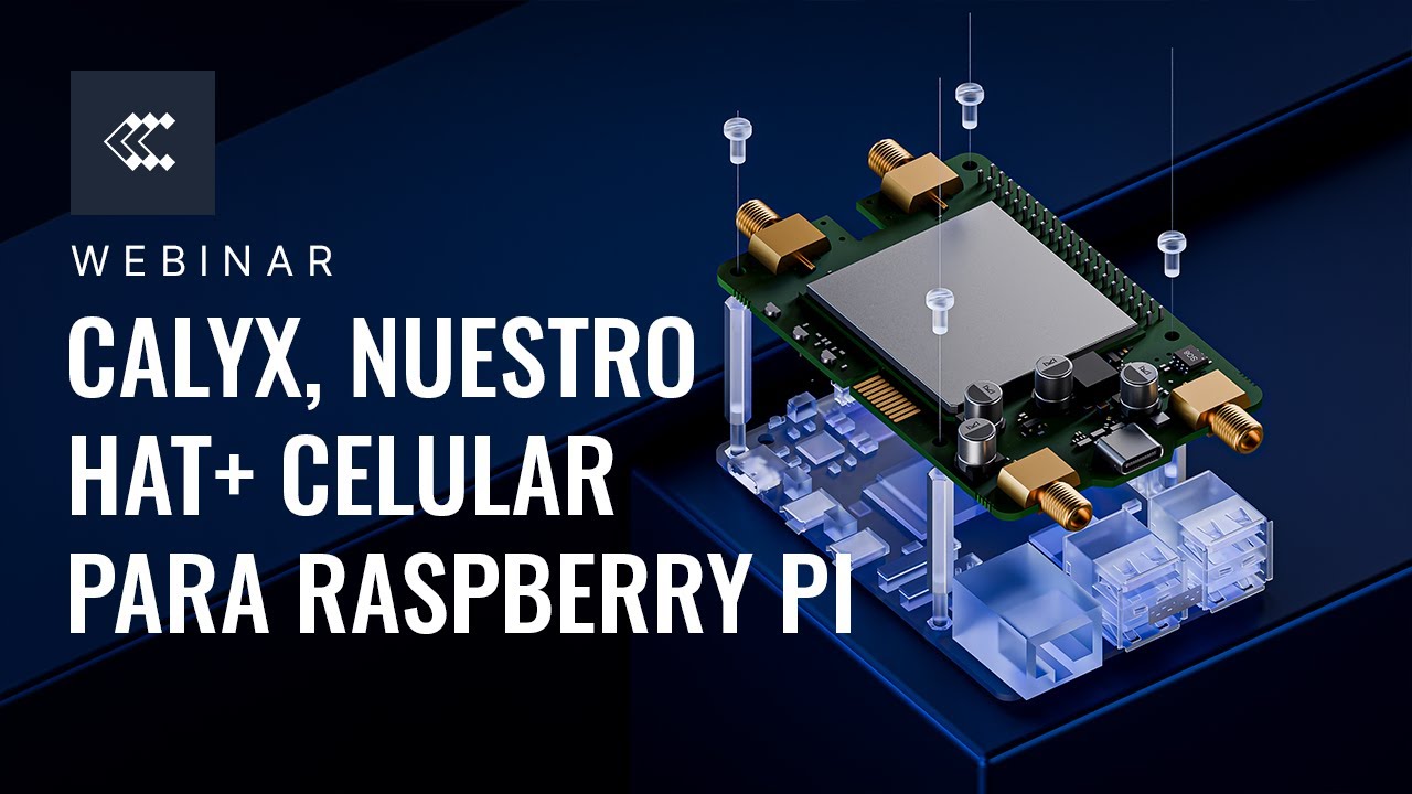 Представляем Teltonika Calyx, наш сотовый HAT+ для Raspberry Pi | Вебинар 🇪🇸