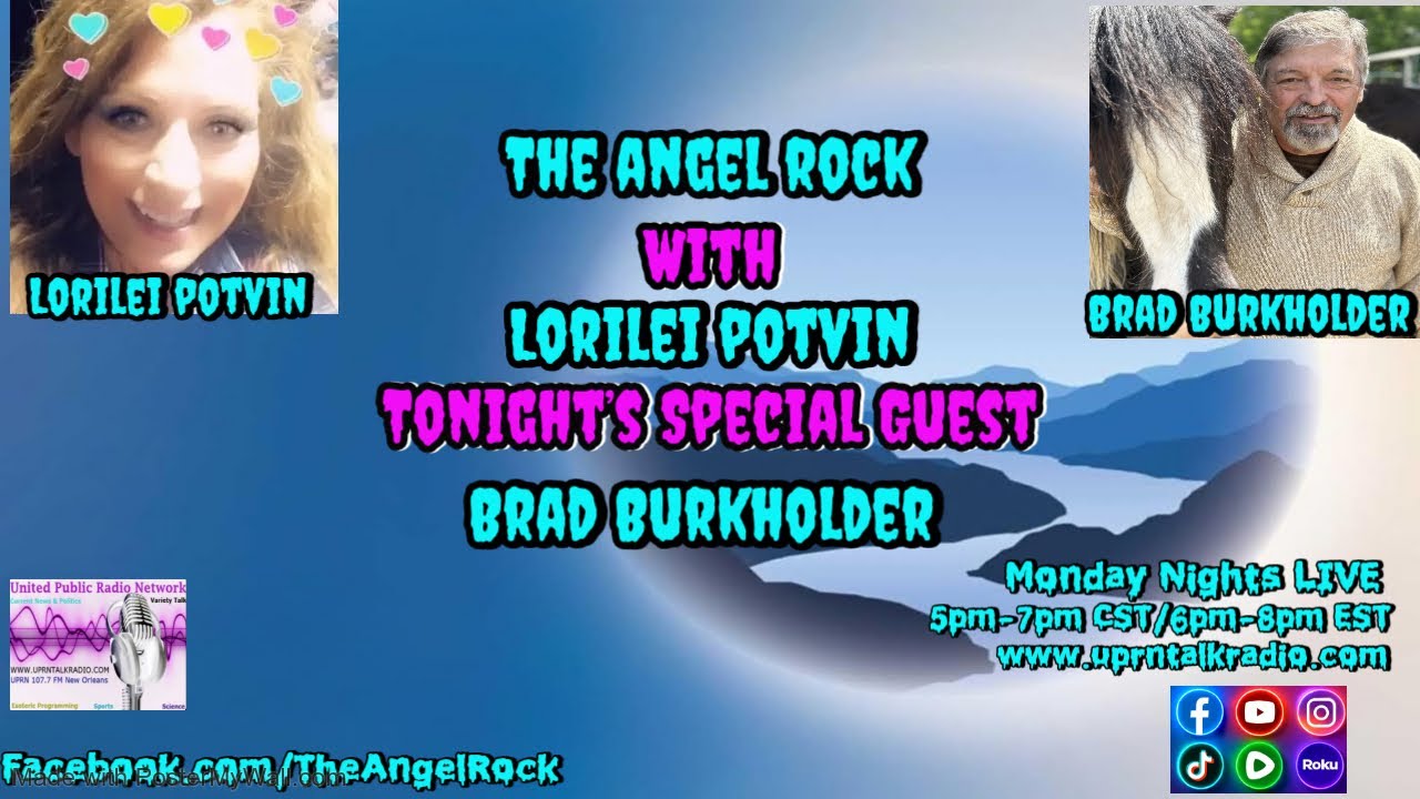 The Angel Rock with Lorilei Potvin & Special Guest Brad Burkholder