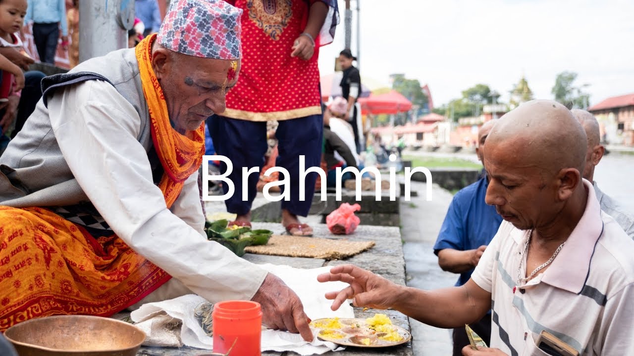 Brahmin at Pashupatinath 