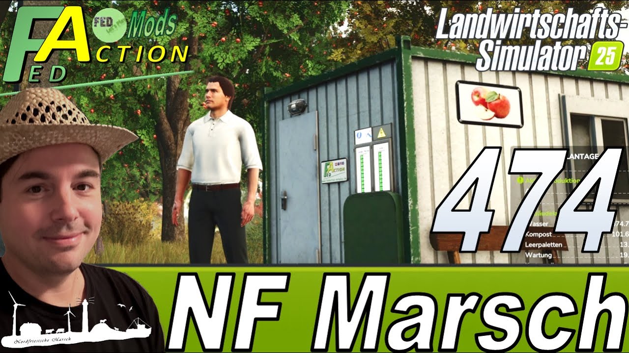 LS25 🚜 474 NF Marsch 4fach Die Obstbäume sind versorgt #landwirtschaftssimulator25 #letsplay