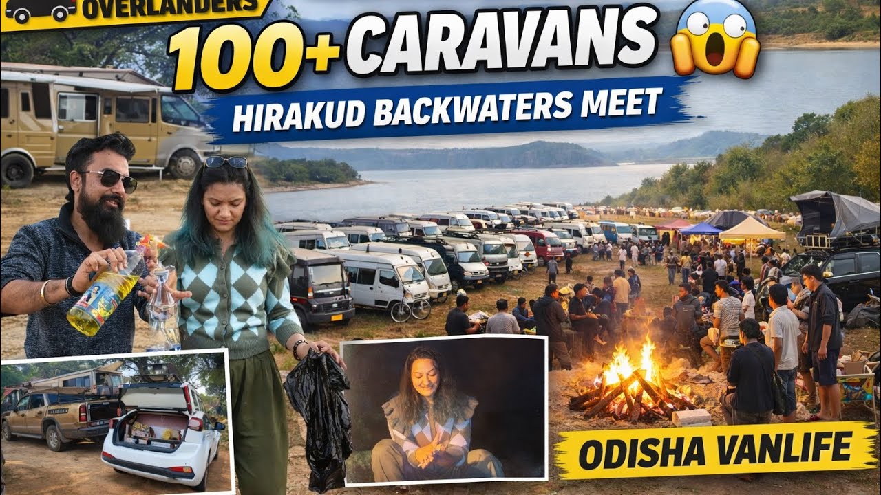 SANGAM 2025 - INDIA’S BIGGEST VANLIFE MEET ODISHA BACKWATERS