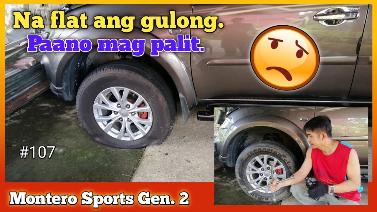 PAANO MAG PALIT NG GULONG. Kung may sasakyan ka dapat alam mo ito. D. I. Y. Lang.