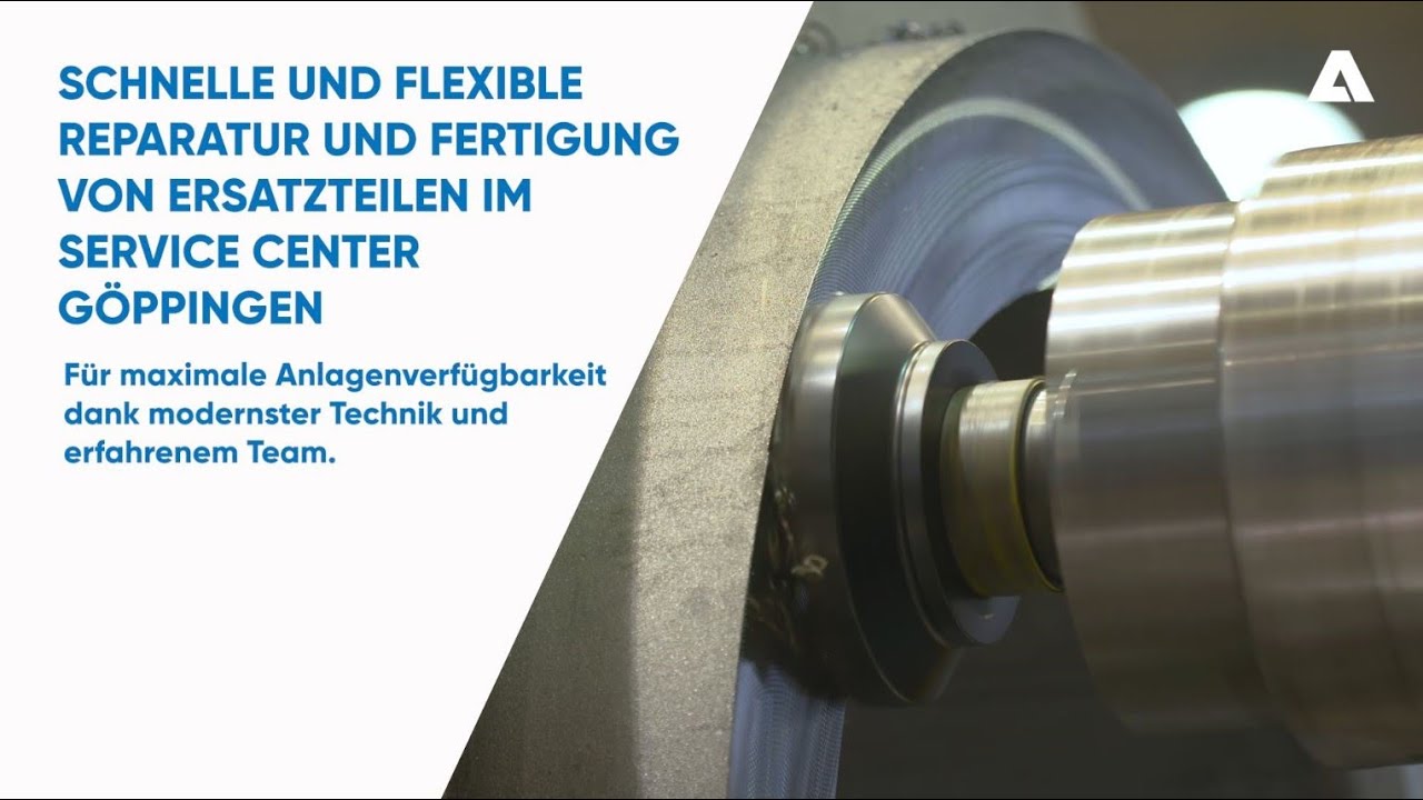 Reparatur aller defekten Bauteile und Sonderfertigung im Inhouse Service Center in Göppingen