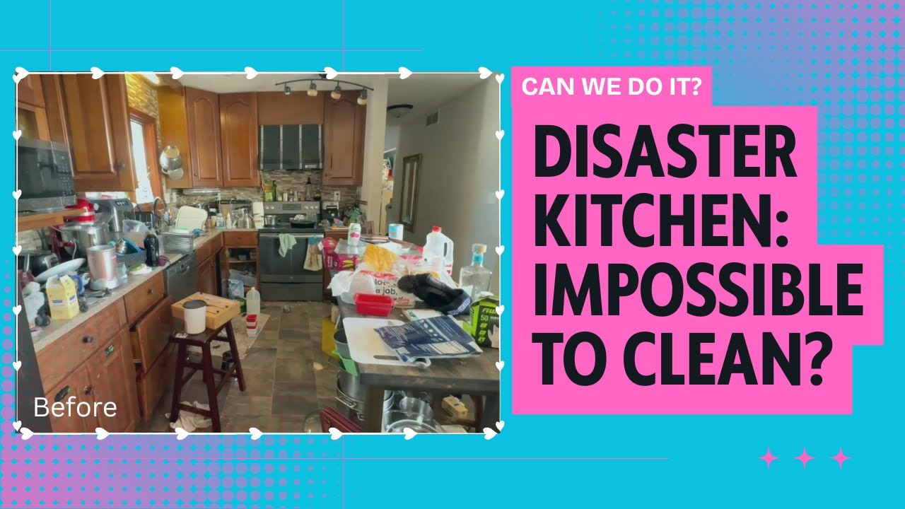 *EXTREME* DISASTER KITCHEN RESCUE: CAN WE EVEN CLEAN THIS?!