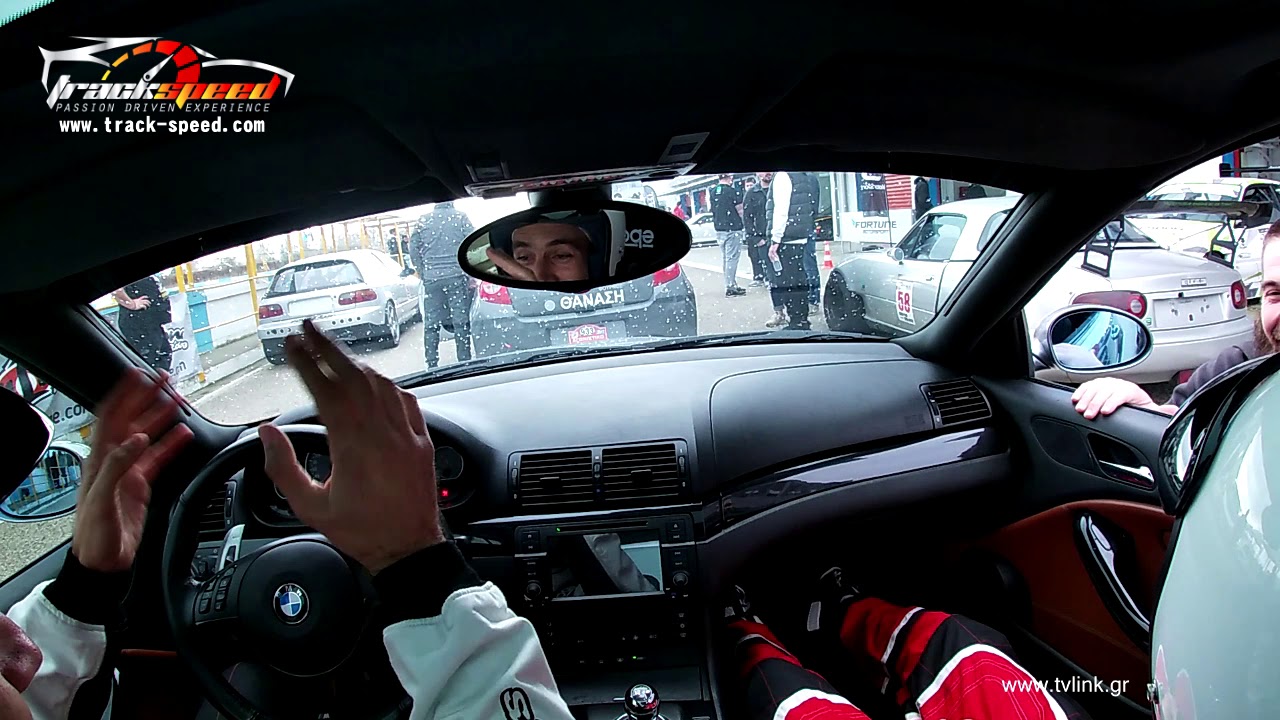 Taxi lap BMW M3 driven on Serres Circuit Track-speed.com