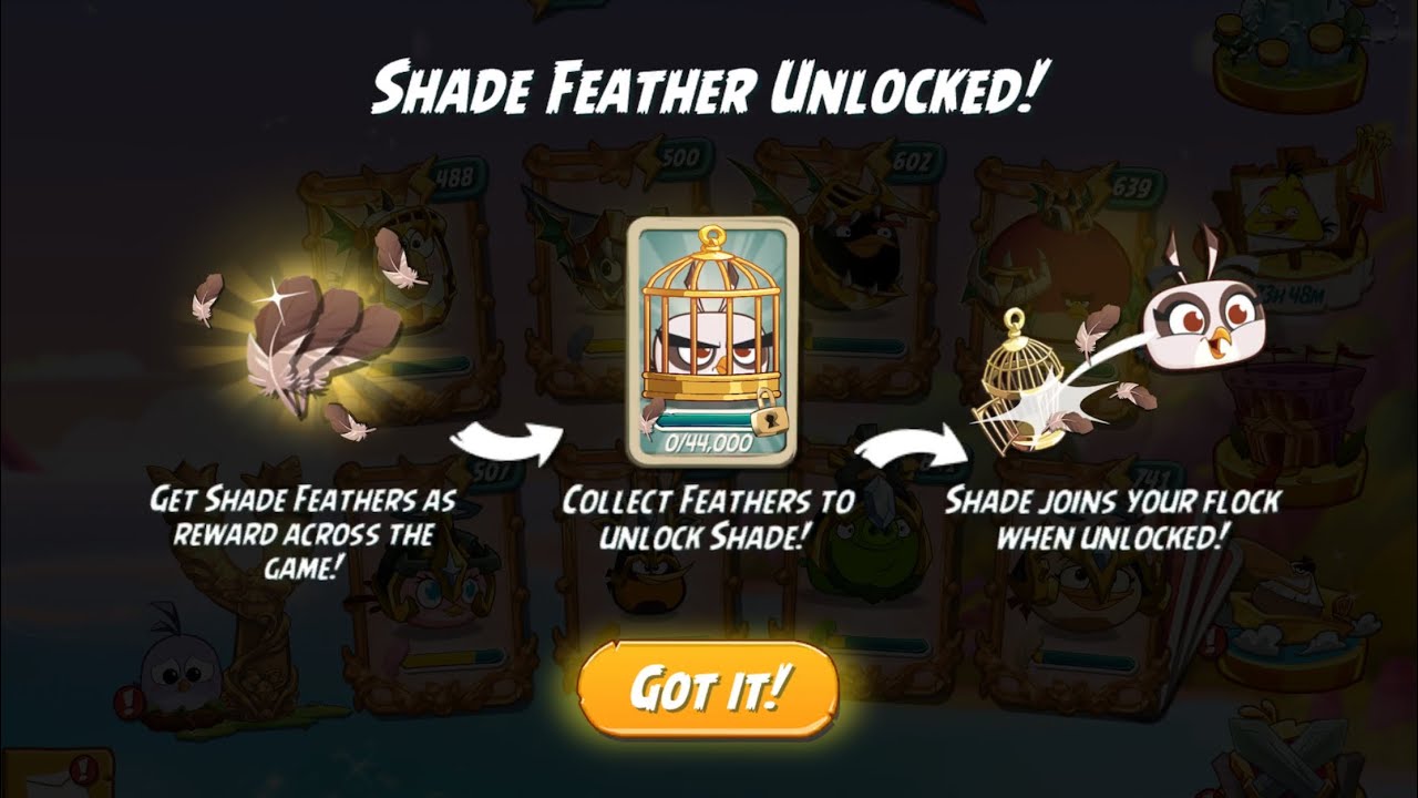 Tower of Fortune - Shade FeatherMania - Day 1 for Shade - Angry Birds 2