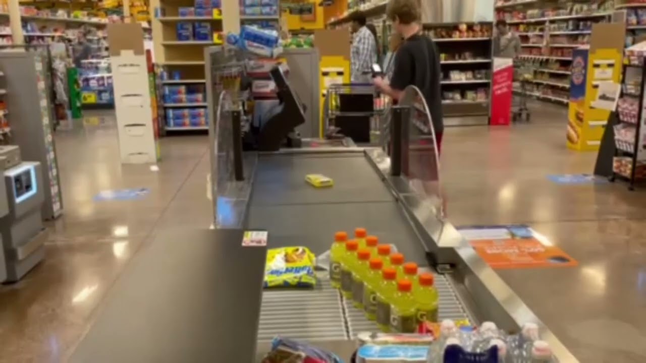 A Special Kroger Self Checkout Video