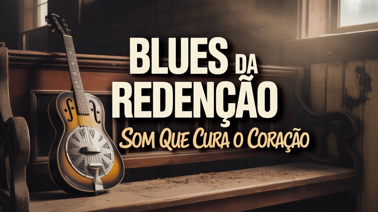 1 Hora do Louvores Blues: Som da Redenção para Curar o Coração (432Hz)