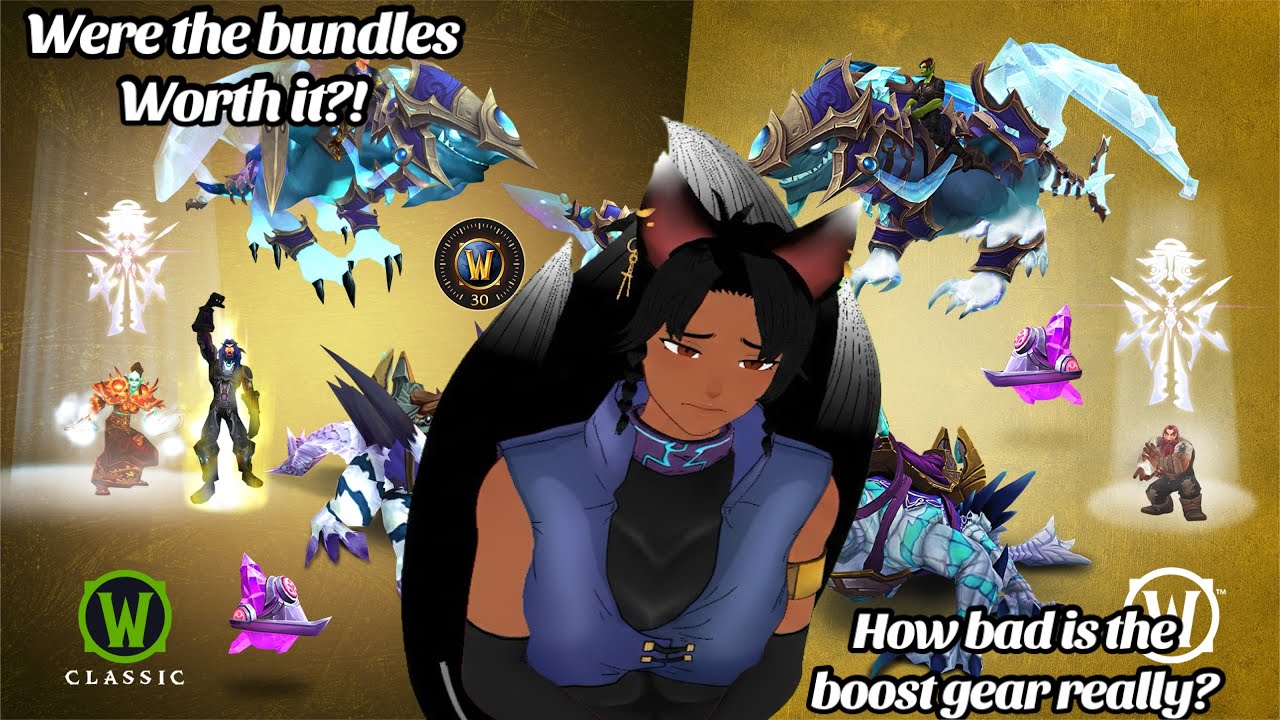 The Communal boost gear is booty cheeks! I TBC classic Anniversary
