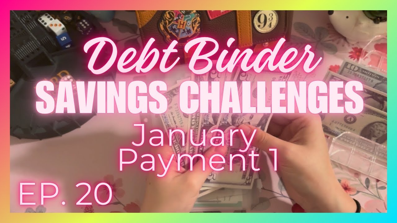 Debt Binder 20 | HP Savings Challenges | Saving With $50