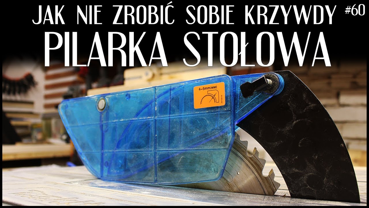 BHP na pilarce stołowej | Wypadek na pile