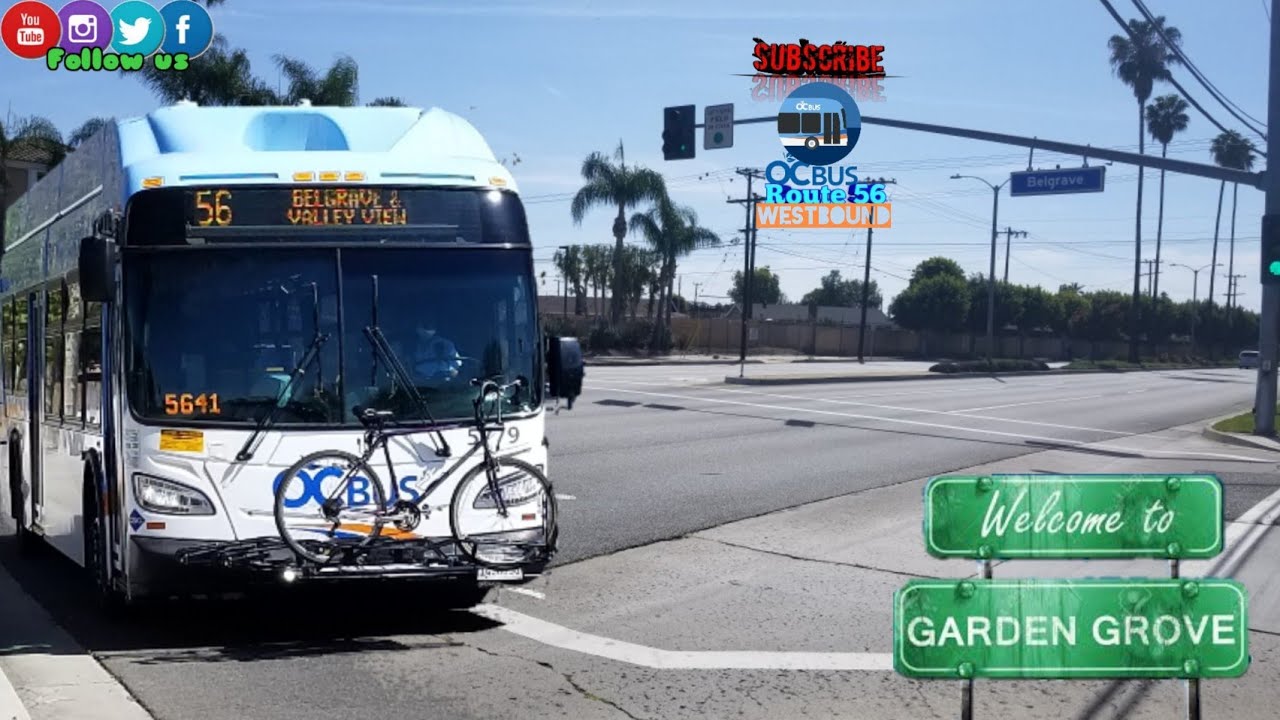 Oc Bus Route #56 Orange to Garden Grove (Westbound) 