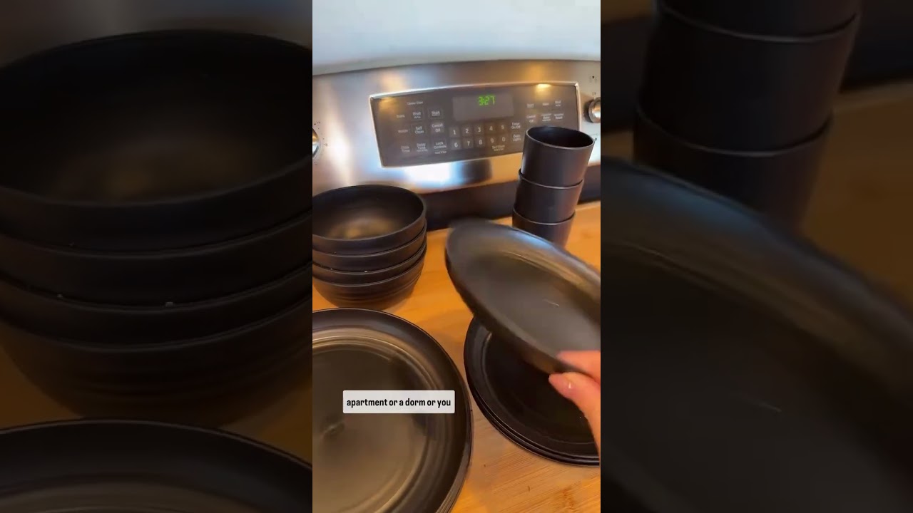 These are the best dinnerware BECAUSE it’s unbreakable AND lightweight!!!