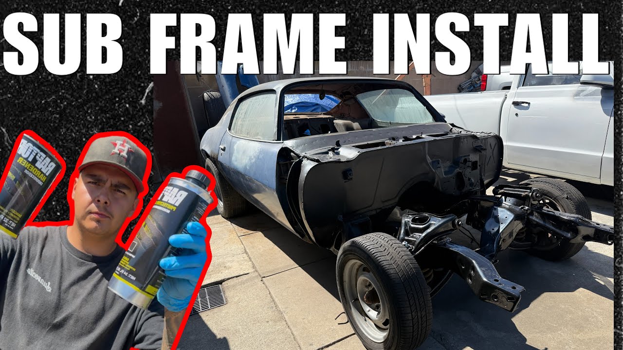 Переустановка подрамника Camaro 1972 года от Beto