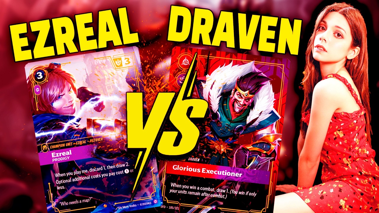 &iquest;ES DRAVEN MEJOR QUE EZREAL? | EL COLOR MORADO DEFINIENDO EL META DE SPIRITFORGED