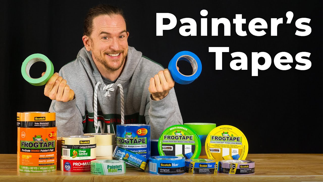 Ultimate Painter's Tape SHOWDOWN: Find the Best Tape for Your Project