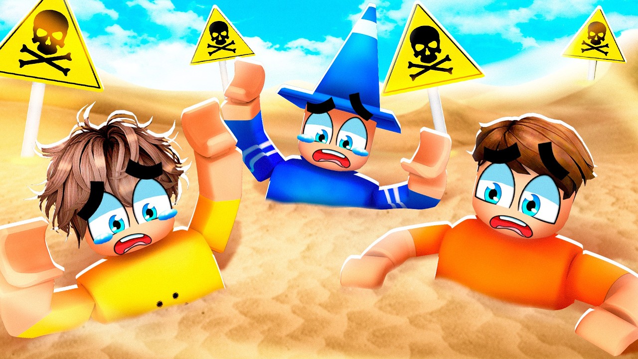 Testing QUICKSAND TRAPS in Roblox...