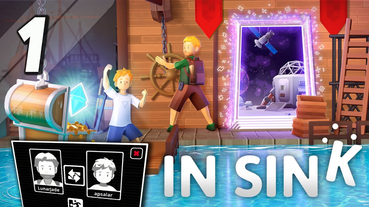 Cori and Heather playing In Sink! - Ep1|| LunarJade Streams