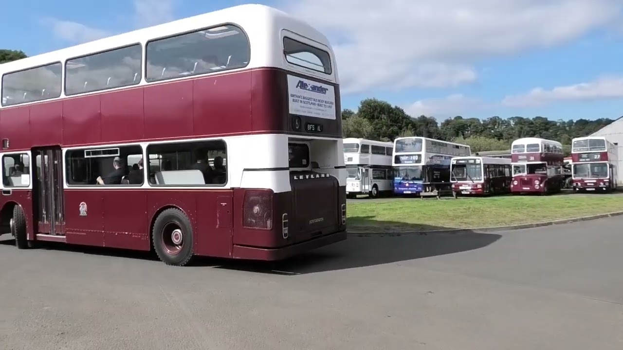Scottish Vintage Bus Museum Lathalmond, Open Weekend 2025 Day 1 - 16th August 2025