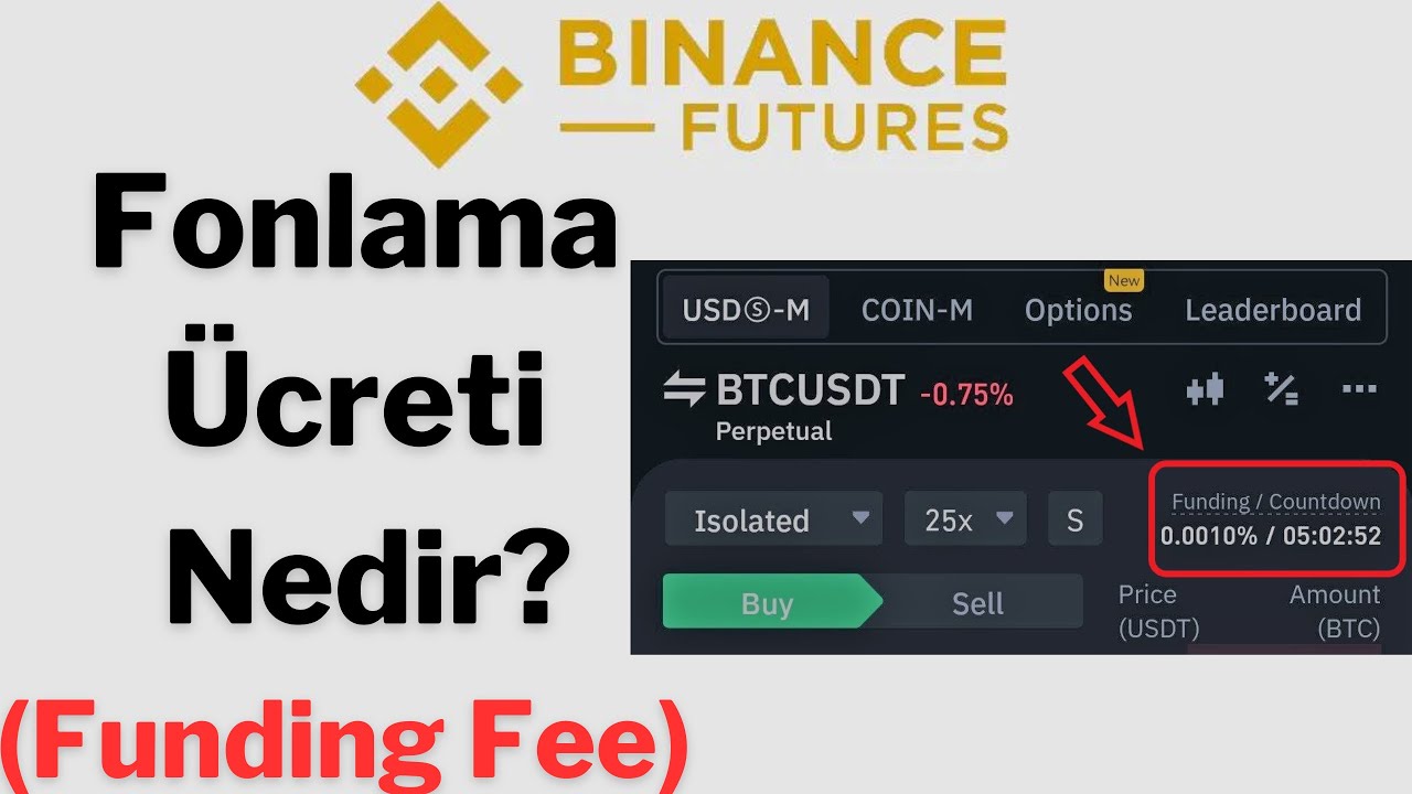 Binance Futures Fonlama &Uuml;creti (Funding Fee) Nedir ? Nasıl Hesaplanır ?