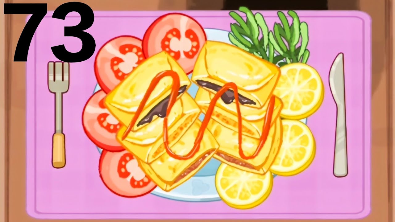 Cookingdom Level 73 - Recipe No 73 | Gozleme | Gameplay Walkthrough Solution