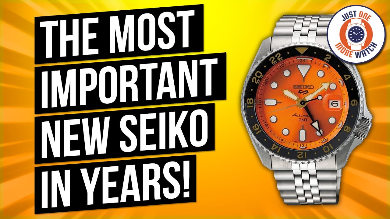 Почему «5KX» GMT — самая важная новинка Seiko за последние годы...