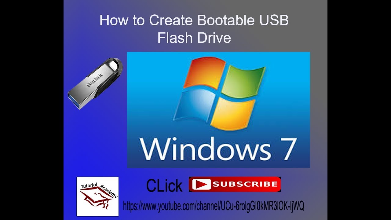 How to make USB Flash Drive Bootable Windows | Bootable usb | Bootable flash drive | USB windows