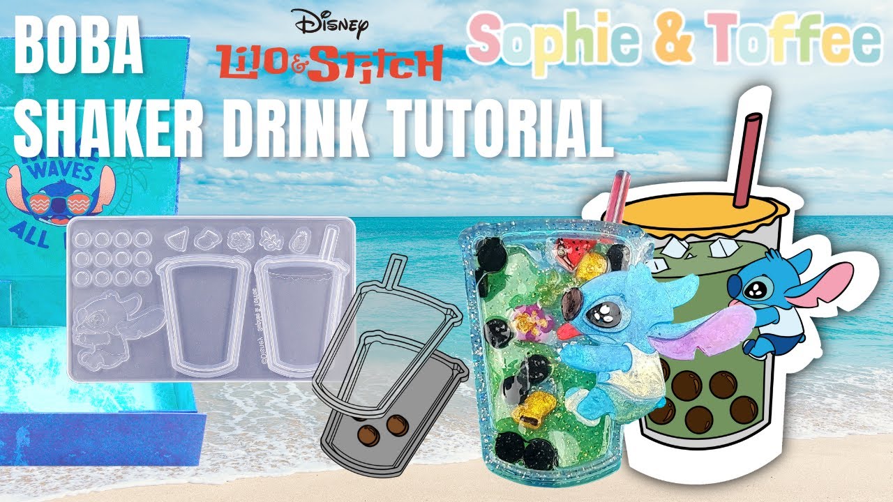 Lilo & Stitch Boba Shaker Tutorial