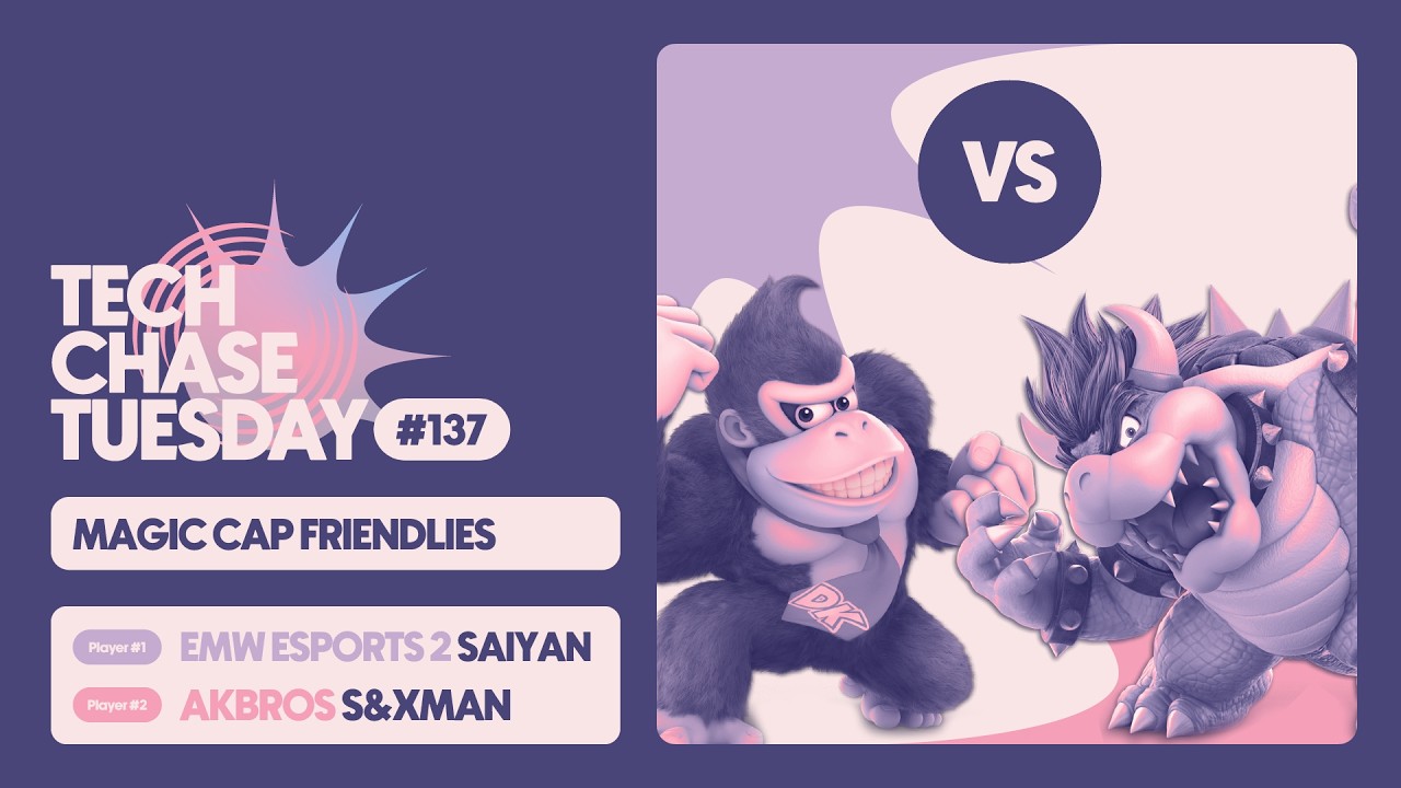 EMW Esports 2 | Saiyan vs Akbros | S&Xman | Magic Cap Friendlies | Tech Chase Tuesday 137