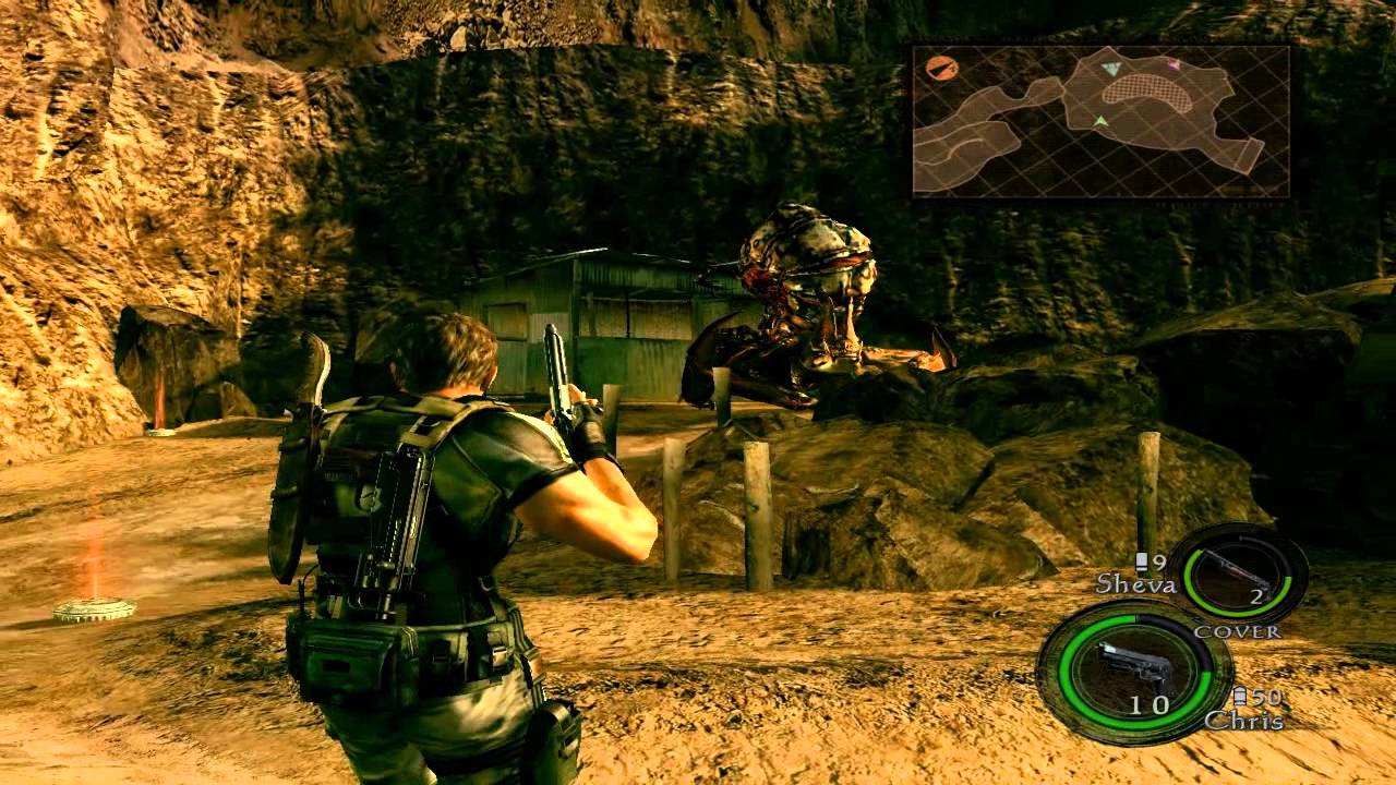 Resident Evil 5 Bat thing boss