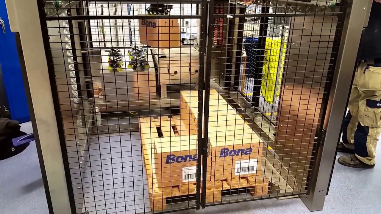 EasyLink Cube Halvautomatisk In-line pallelaster. Nem og enkelt at betjene
