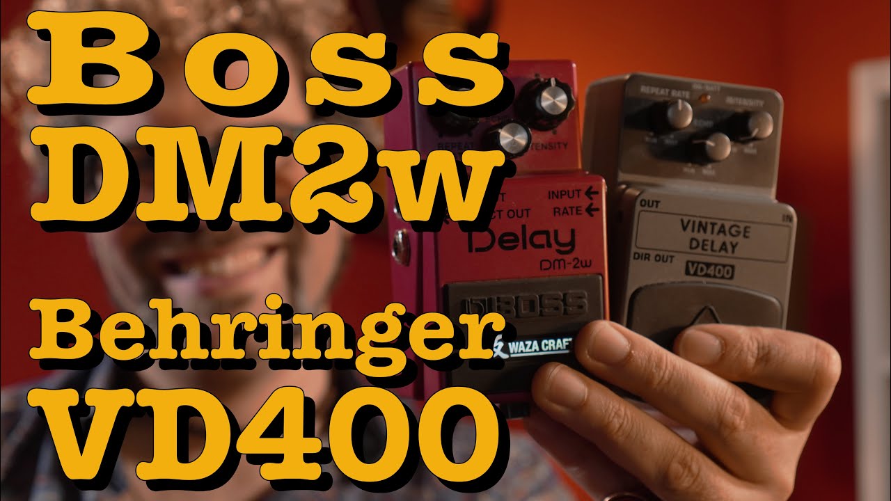 Boss DM2w против Behringer VD400 Analog Delay #218 Doctor Guitar