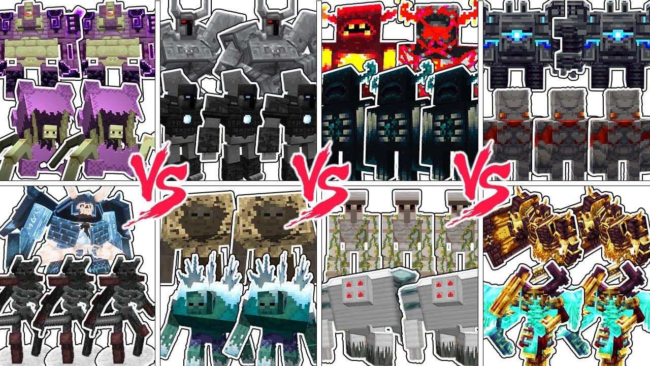 MINECRAFT ENDER 'S CATACLYSM TEAM TOURNAMENT - Minecraft Mob Battle