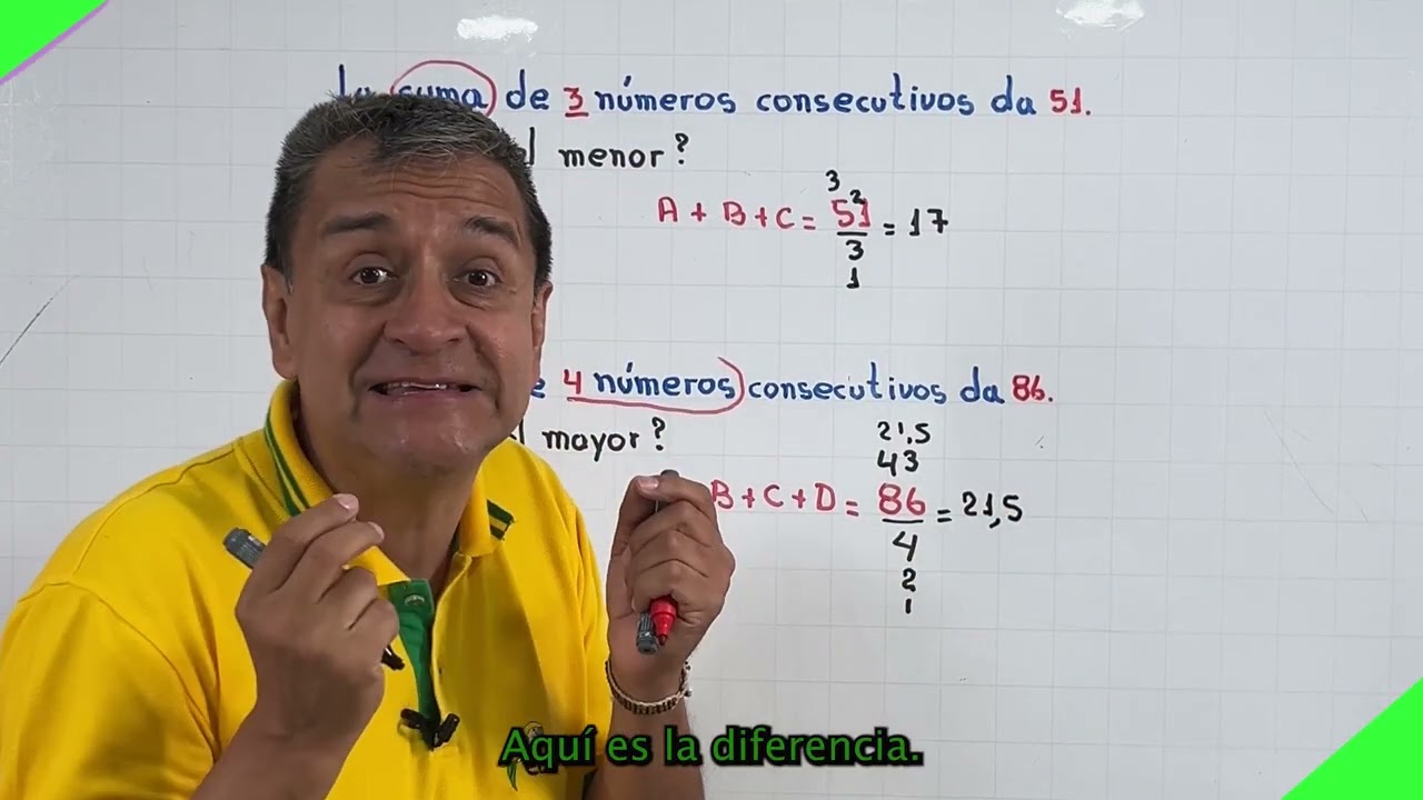 Como encontrar números consecutivos pares impares.