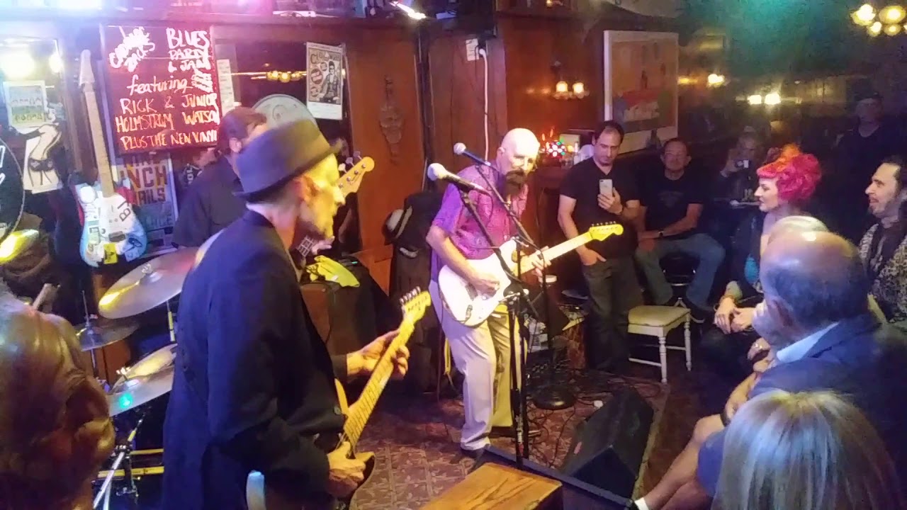 Junior Watson and Rick Holmstron make Albert Collins Smile   12/17/2018