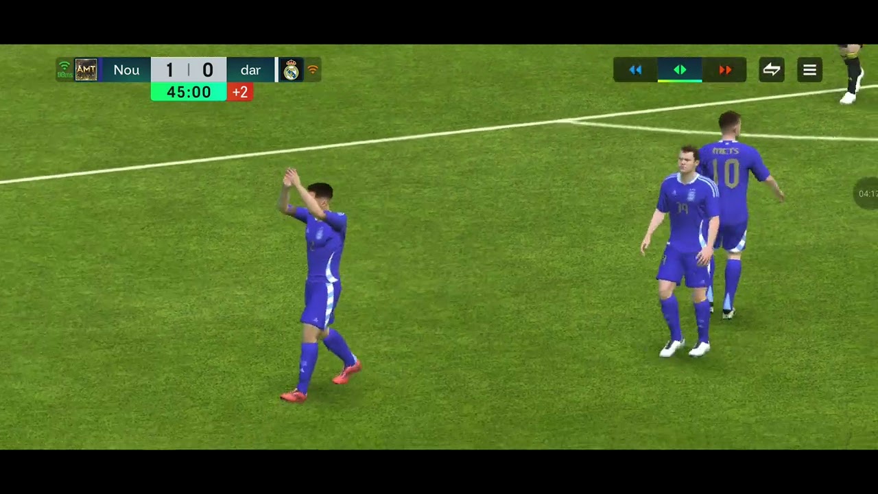 Noureddin ( Argentina ) v/s darul ( Real Madrid ). EA Sports. FC Mobile 2026. Football online.