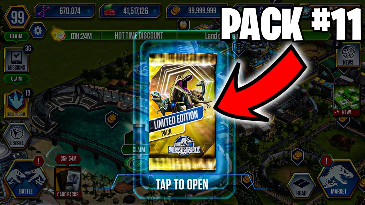 I BUY EVERY PACK FROM SHOP (PART #7) | Jurassic World: The Game