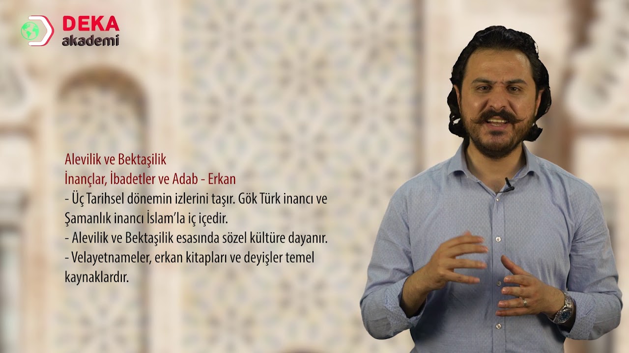 014 - DİKAB ÖABT - MEZHEPLER TARİHİ ALEVİLİK & BEKTAŞİLİK - İSA ABİDOĞLU