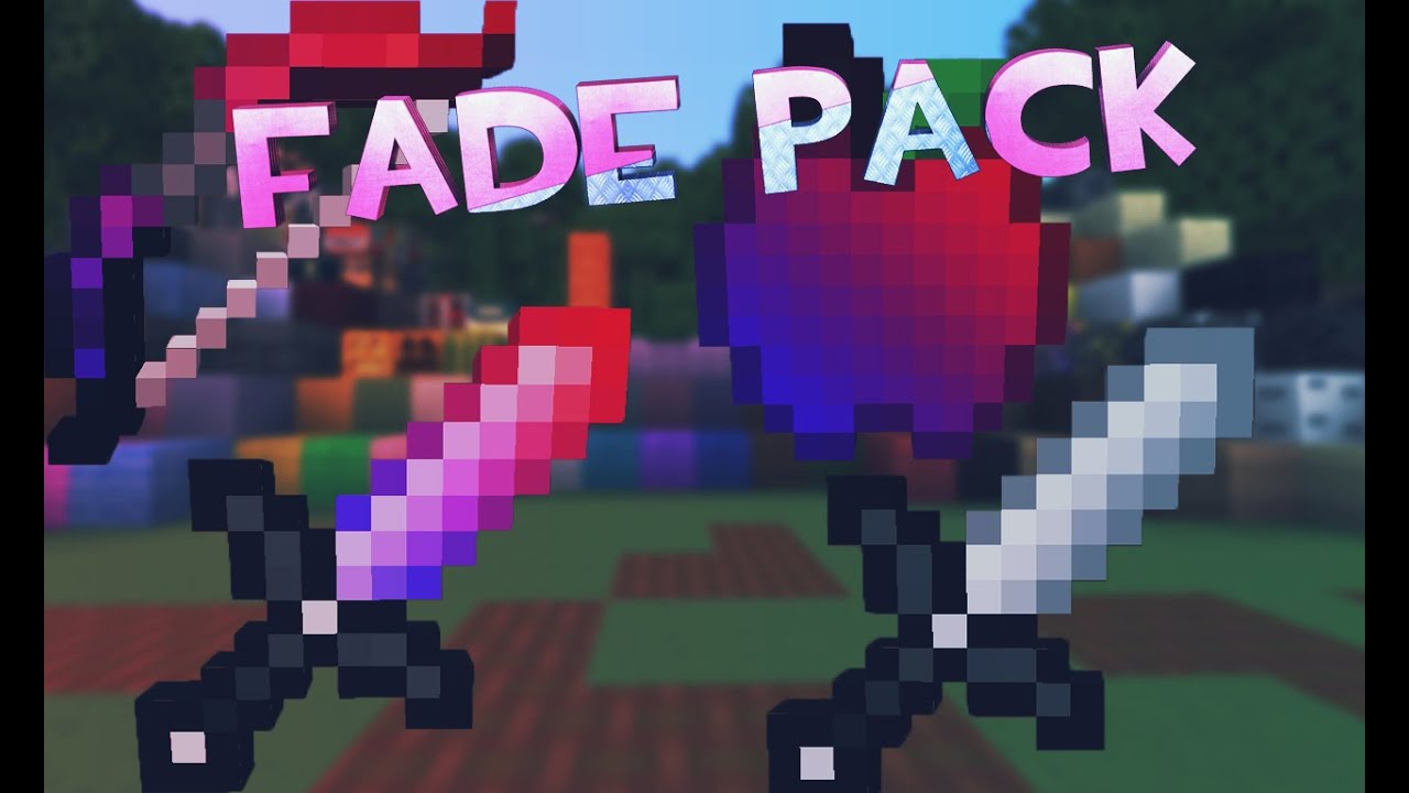 Texture Pack PVP Sin Lag 1.8 Y 1.9 | Fade Pack Minecraft