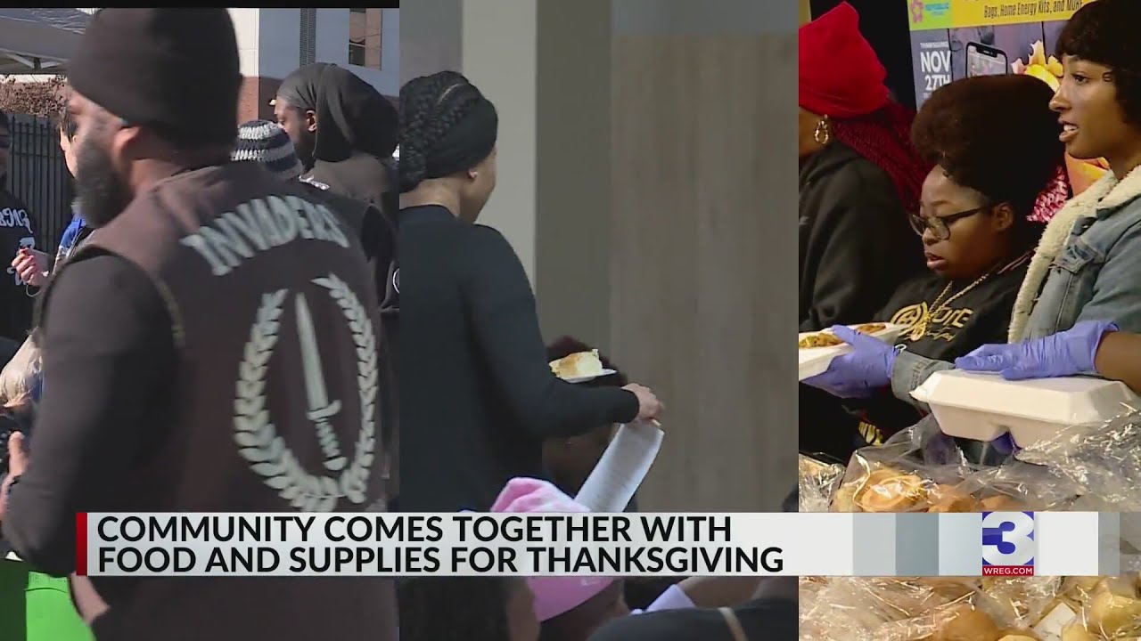 Memphis hosts citywide Thanksgiving giveaways, events