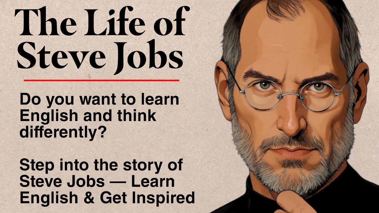 Learn English Through Story | Steve Jobs Success Story (Motivational English Listening Practice)