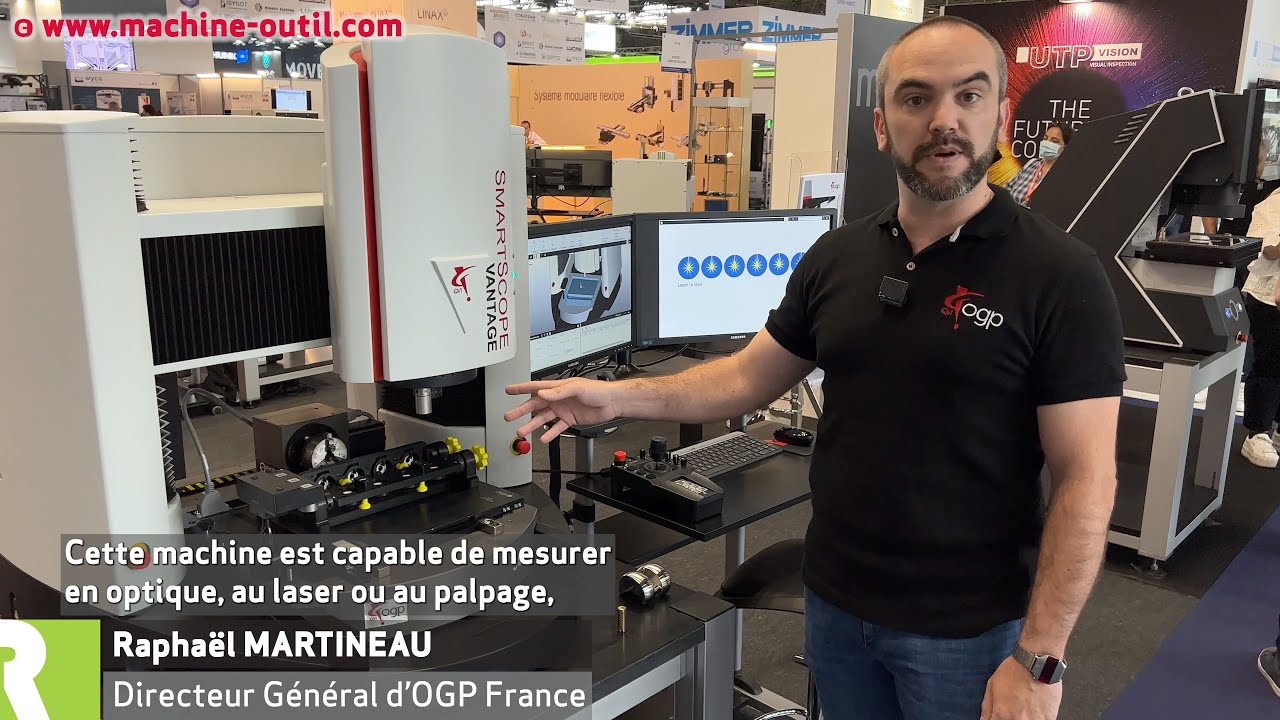 Machine de mesure 2D et 3D par contrôle optique et palpage OGP QVI Smartscope Vantage