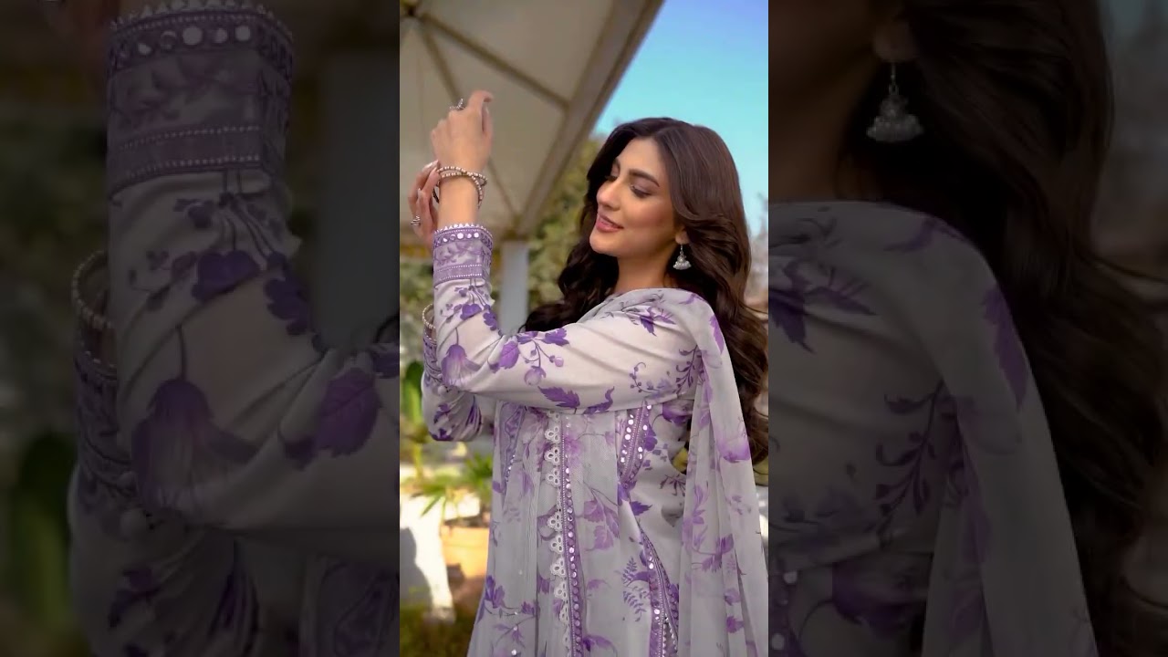 Aneela's Collection Luxury Lawn Embroidered 3 Piece Unstitched Swiss