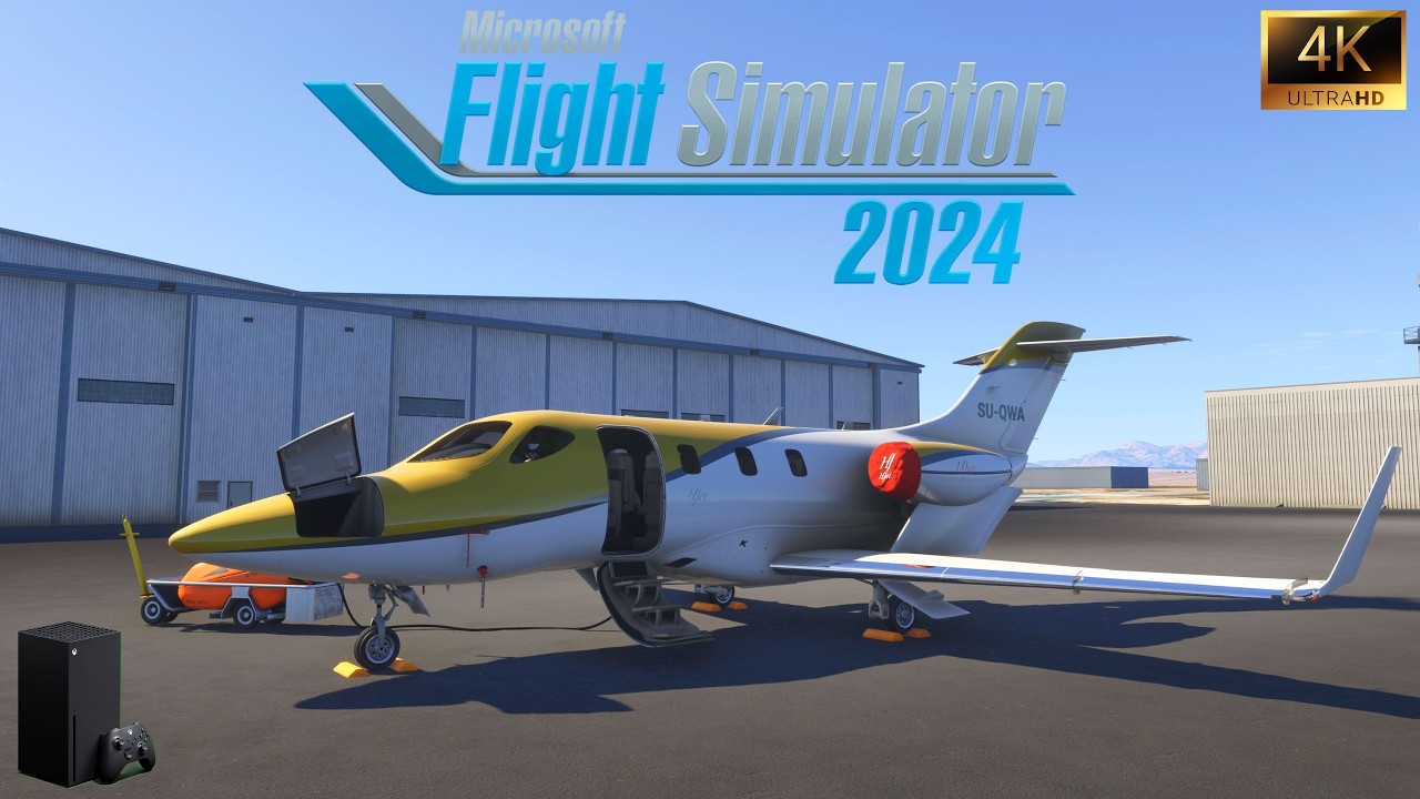 MSFS2024 XBOX SERIES X HJET HA420 Free Upgrade Quick Flight