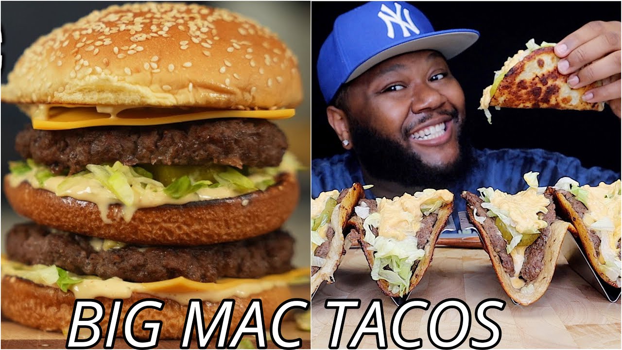 MAKING TIKTOK VIRAL BIG MAC TACOS