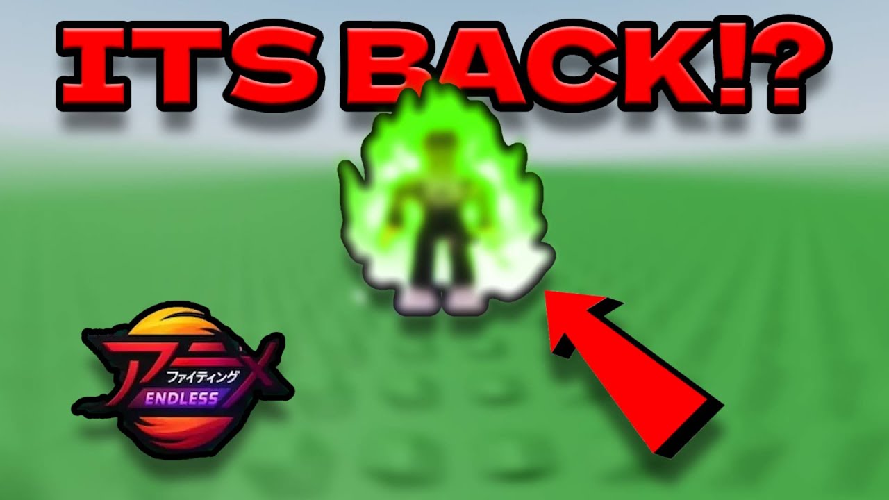 Anime Fighting Simulator is BACK! | Roblox