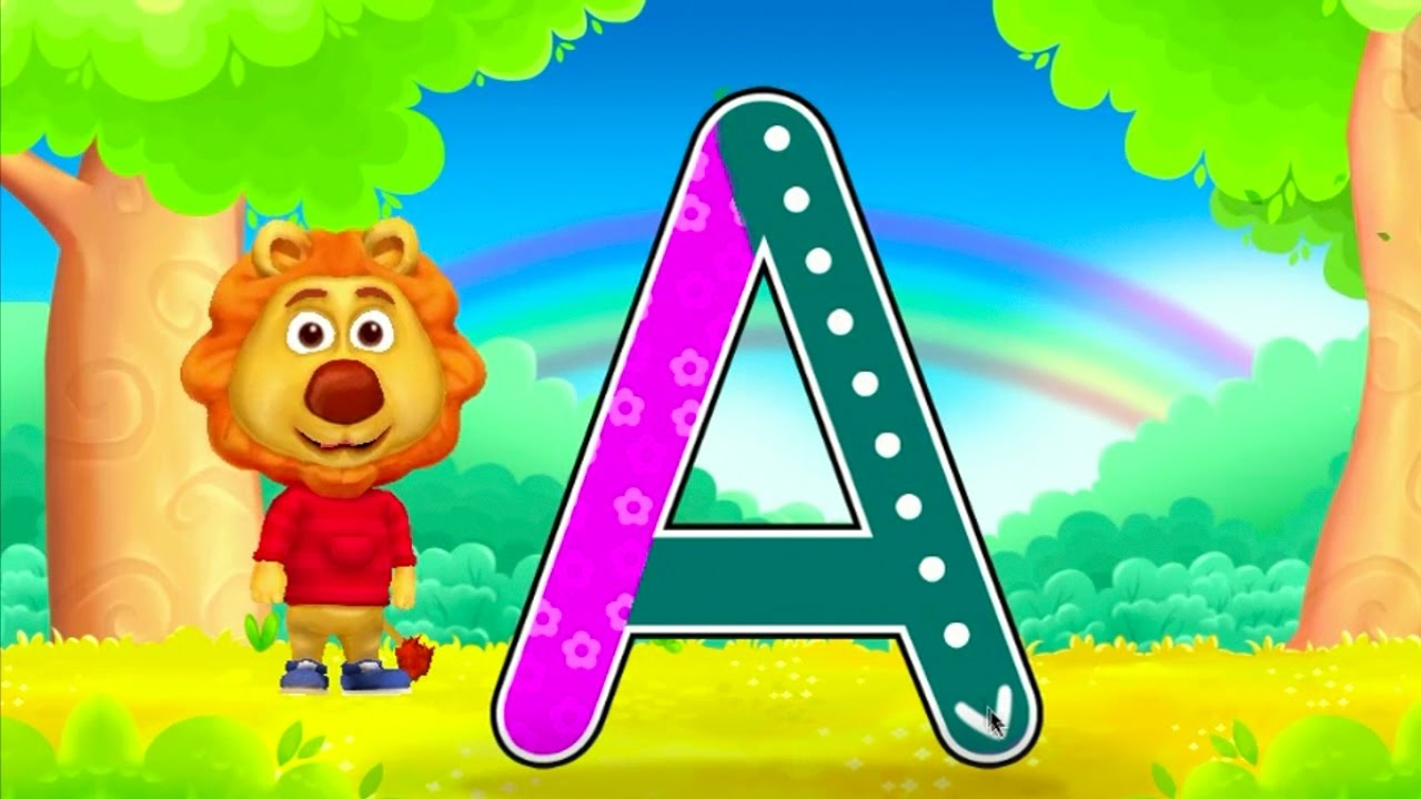 ABC Kids - Learn to write capital letters - how to write A to Z alphabet in english